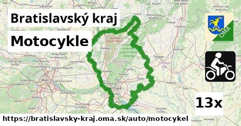 Motocykle, Bratislavský kraj