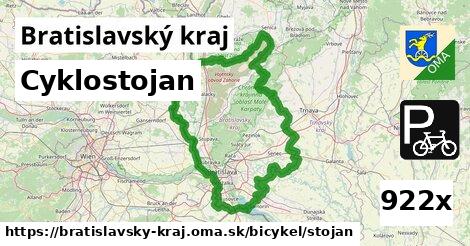 Cyklostojan, Bratislavský kraj