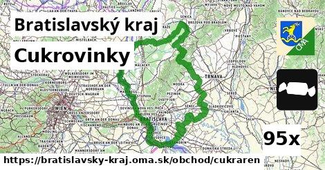 Cukrovinky, Bratislavský kraj