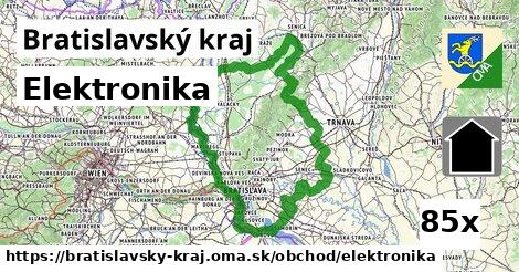 Elektronika, Bratislavský kraj