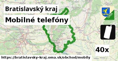 Mobilné telefóny, Bratislavský kraj