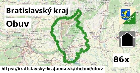 Obuv, Bratislavský kraj