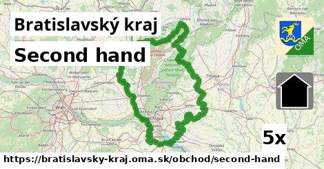Second hand, Bratislavský kraj