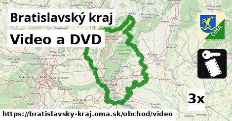 Video a DVD, Bratislavský kraj