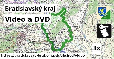 video a DVD v Bratislavský kraj