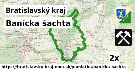 Banícka šachta, Bratislavský kraj