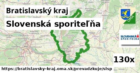 Slovenská sporiteľňa, Bratislavský kraj