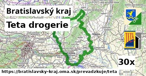 Teta drogerie, Bratislavský kraj