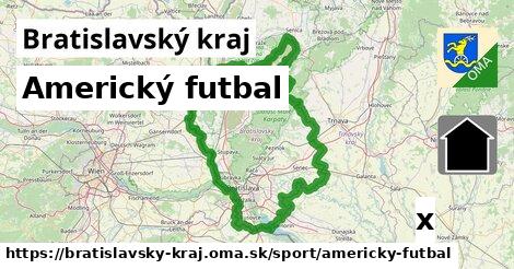 Americký futbal, Bratislavský kraj