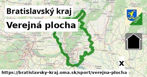 Verejná plocha, Bratislavský kraj