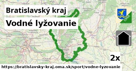 Vodné lyžovanie, Bratislavský kraj