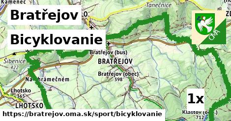 Bicyklovanie, Bratřejov