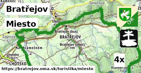 Miesto, Bratřejov