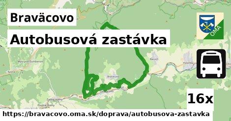 Autobusová zastávka, Braväcovo