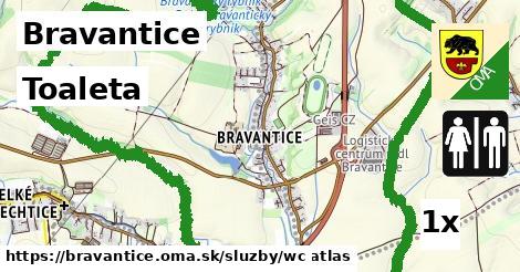 Toaleta, Bravantice