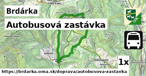 Autobusová zastávka, Brdárka