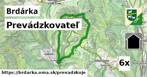 prevádzkovateľ v Brdárka