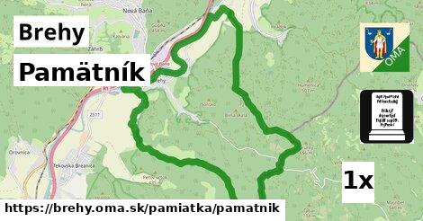 Pamätník, Brehy