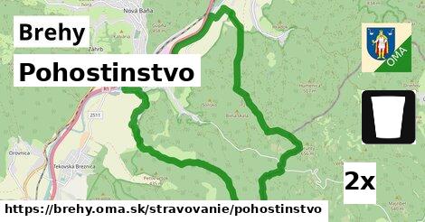 Pohostinstvo, Brehy