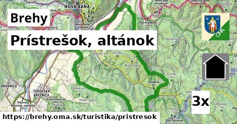 prístrešok, altánok v Brehy