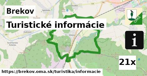 turistické informácie v Brekov