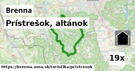 Prístrešok, altánok, Brenna