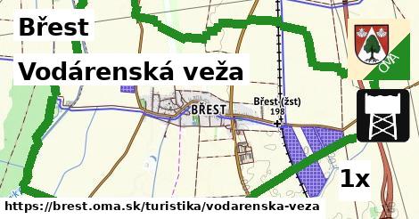 Vodárenská veža, Břest