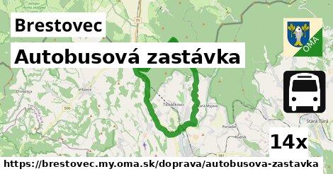 Autobusová zastávka, Brestovec, okres MY