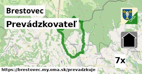 prevádzkovateľ v Brestovec, okres MY