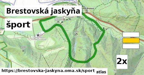 šport v Brestovská jaskyňa