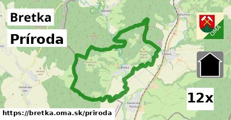 príroda v Bretka