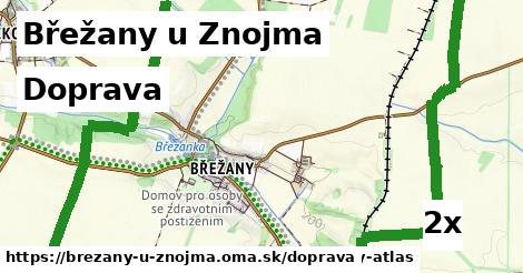 doprava v Břežany u Znojma