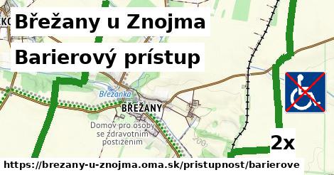 Barierový prístup, Břežany u Znojma