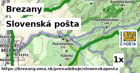 Slovenská pošta, Brezany