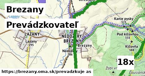 prevádzkovateľ v Brezany