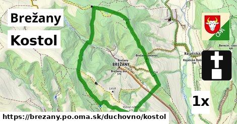 Kostol, Brežany, okres PO