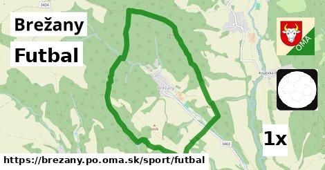 Futbal, Brežany, okres PO