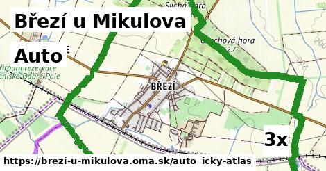 auto v Březí u Mikulova