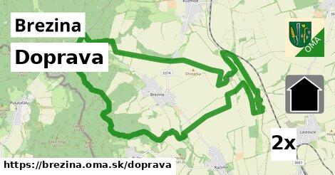 doprava v Brezina