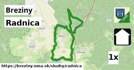 Radnica, Breziny