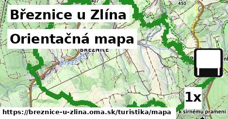 Orientačná mapa, Březnice u Zlína