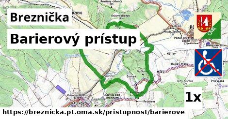 barierový prístup v Breznička, okres PT