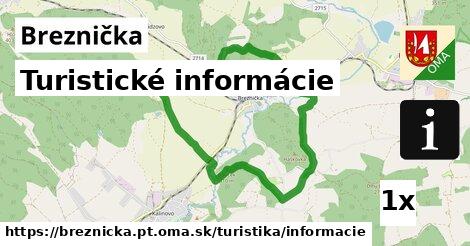Turistické informácie, Breznička, okres PT