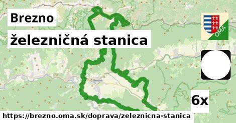 železničná stanica, Brezno