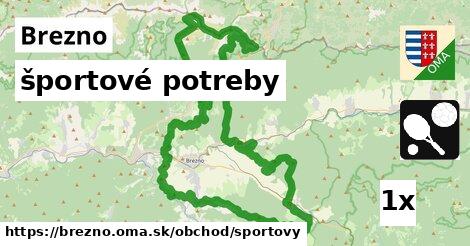 športové potreby, Brezno