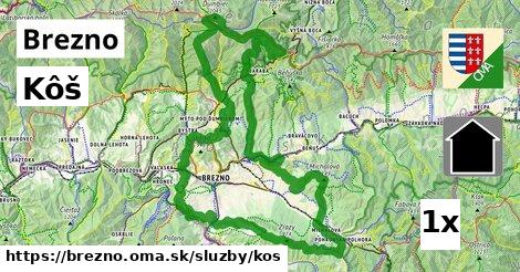kôš v Brezno