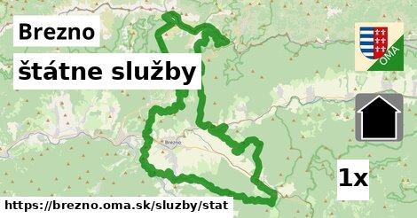 štátne služby, Brezno