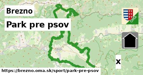 Park pre psov, Brezno