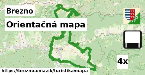 Orientačná mapa, Brezno