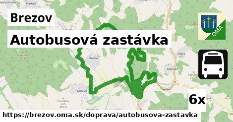 Autobusová zastávka, Brezov